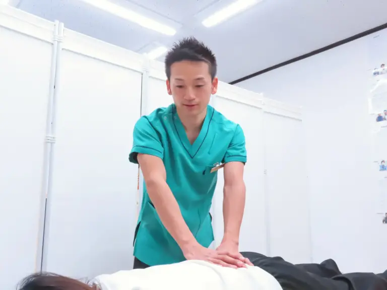 施術の流れ:施術開始